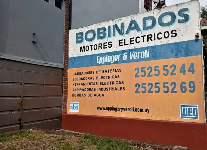 Frente de Eppinger & Veroli | Motores - Bobinados - Transformadores